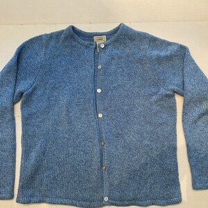 Blue Small LL Bean Cardigan